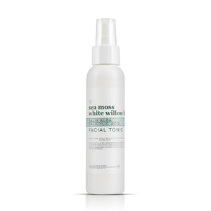 Sea Moss-White Willow Bark Facial Toner. Candee Skin Products. Simplified Skin Care Science.