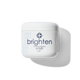 Jar of Candee Skin Brand 'brighten' scrub on a white background
